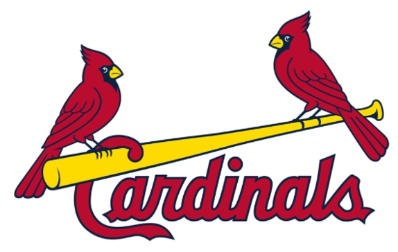 St. Louis Cardinals logo tackle twill